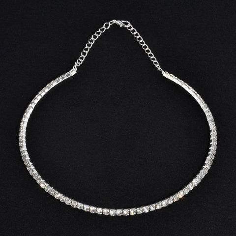 5 styles Rhinestone Choker Necklaces Torques Collar Women Statement Jewelry