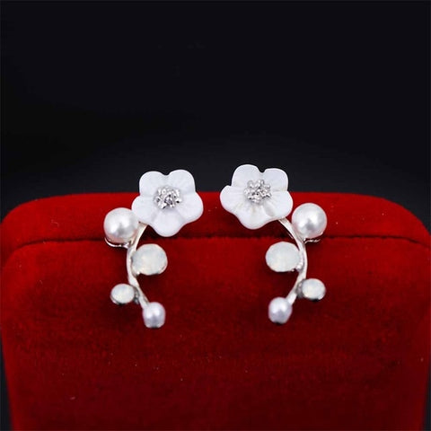 VKME Fashion Zircon Stud Earrings & Earrings Women's Party Gifts Geometric Cubic Zirconia Earrings Girls Earrings Jewelry