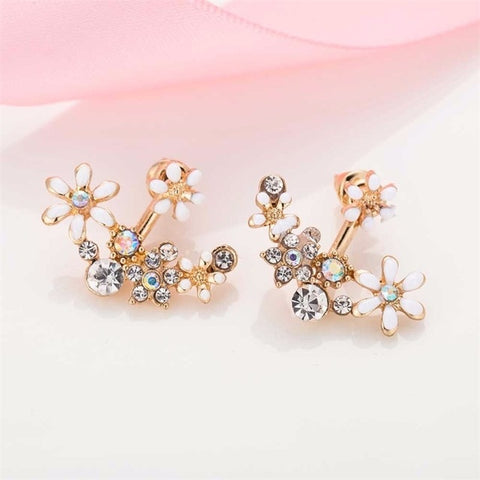 VKME Fashion Zircon Stud Earrings & Earrings Women's Party Gifts Geometric Cubic Zirconia Earrings Girls Earrings Jewelry