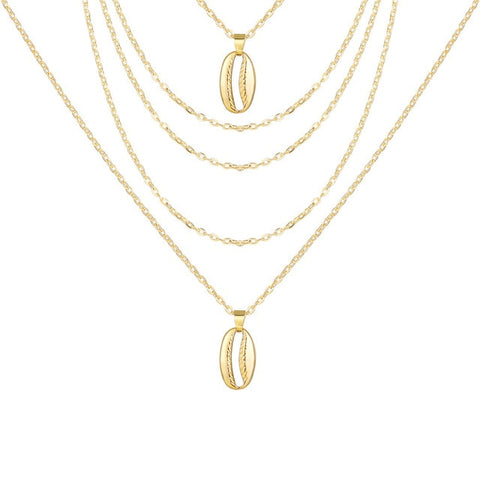 17KM Vintage Gold Portrait Coin Pearl Pendant Necklaces For Women Bohemia Fashion Muklltilayer Pearl Long Necklace 2019 Jewelry